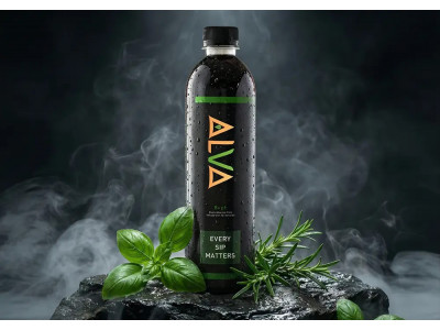 Alva Black Alkaline Water 500 Ml