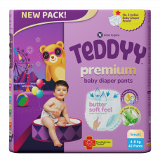 Teddyy Baby Premium Pants Small Diapers 42 Nos Teddyy Baby Premium Pants Small Diapers 42 Nos
