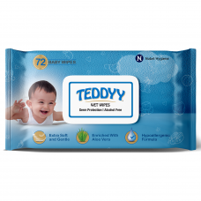 Teddyy Wet Wipes 72 Nos Teddyy Wet Wipes 72 Nos