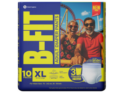 B Fit Adult Pants Xl Diapers 10 Nos