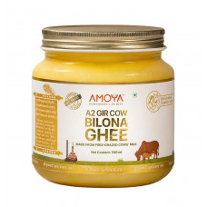 Amoya A2 Bilona Cow Ghee 500 Ml Amoya A2 Bilona Cow Ghee 500 Ml