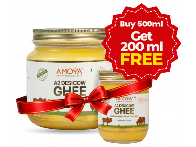 Amoya Desi Cow Ghee 500 Ml Amoya Desi Cow Ghee 500 Ml