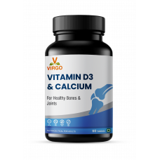 Virgo Calcium + Vit. D3 Tab 60 No