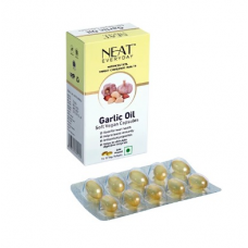 Neat Everyday Garlic Oil Softgel Blister Pack (3X10) Cap 30 Nos Neat Everyday Garlic Oil Softgel Blister Pack (3X10) Cap 30 Nos