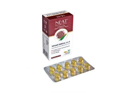 Neat Everyday Vegan Omega 3-6-9 Softgel Blister Pack (3X10) Cap 30 Nos