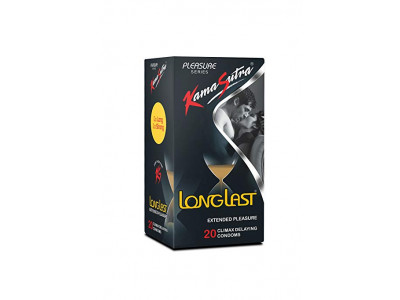 Kamasutra Longlast Pleasure Condoms (Pack of 20)