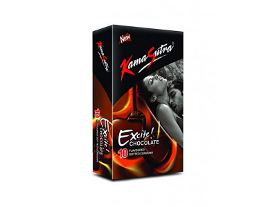 Kamasutra Excite Chocolate Condoms (Pack of 10)