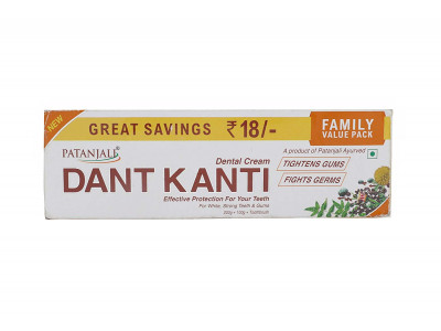 Patanjali Dant Kanti Toothpaste -  200 gms 