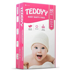 Teddyy Nappy Pads - 60 nos