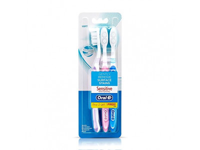 Oral B Sensitive Pro Health Toothbrush (Pack of 3)