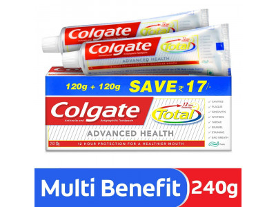 Colgate Advanced Health Cavity Protection Toothpaste 240 g (Pack of 2)