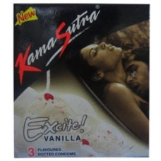 Kamasutra Excite Vanila Condoms-3 nos