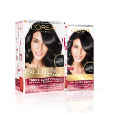 Loreal Paris Excellence 1 Creme Black Shade _ 1 Nos