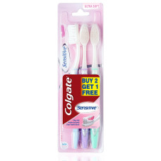 Colgate Sensitive Ultra Soft Toothbrush (2 + 1 Free)