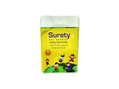Surety Lemon Hand Sanitizer - 20 ml