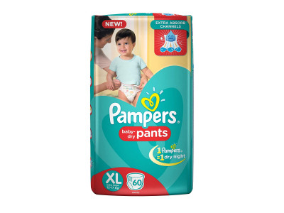 Pampers Dry Pants XL Diapers (Pack of 34)