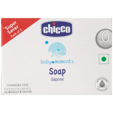 Chicco Baby Moment Soap (100gm*3) - 300 gm