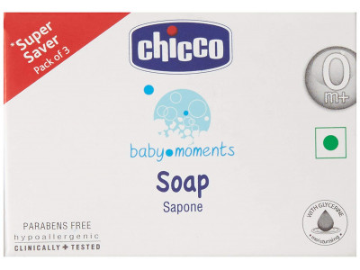 Chicco Baby Moment Soap (100gm*3) - 300 gm
