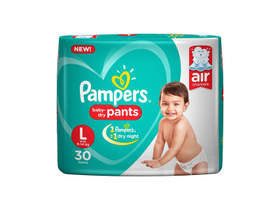 Pamper Active Baby Dry Pants Diapers (Pack of 40)