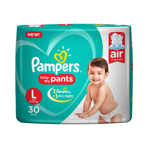 Pant Diapers Pampers BabyDry Diaper Pants Small 86 Count Age Group 312  Months