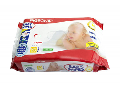 Pigeon Baby Wipes ( 11722) - 80 nos 