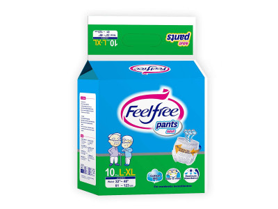 Feel Free Adult Diapers L-xl - 10 pcs