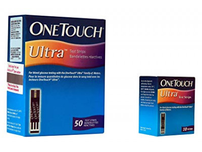 One Touch Ultra Glucometer Strips (Pack of 10)