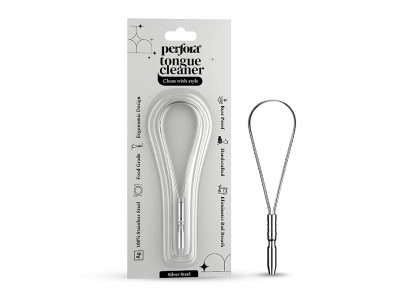 Perfora Silver Tongue Cleaner (Pack of 1)