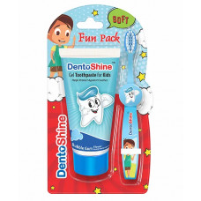 Dentoshine Fun Pack Bubblegum Toothpaste (Pack of 1)