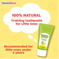 Dentoshine Apple-Banana Training Toothpaste (60 Gm)