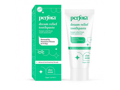 Perfora Dream Relief Aloe Mint Toothpaste (75 Gm)