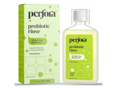 Perfora Probiotic Lemon Mint Mouth Wash (200 ml)