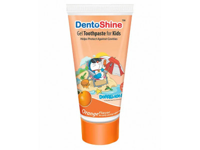 Dentoshine Doraemon Orange Toothpaste (80 Gm)