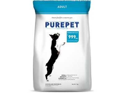 Purepet Adult Chicken And Vegetables - 10 kg 