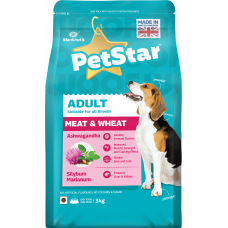Petstar Adult (Meat & Wheat) Dog Food 3 Kg