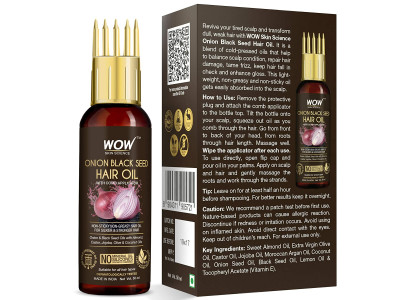 Wow Black Seed Onion Hair Oil 50 Ml