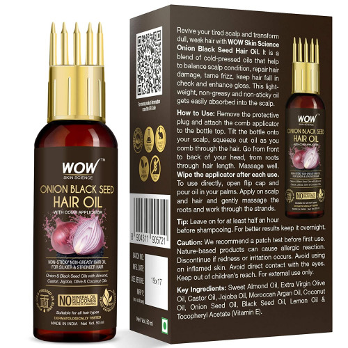 Wow onion black clearance seed oil