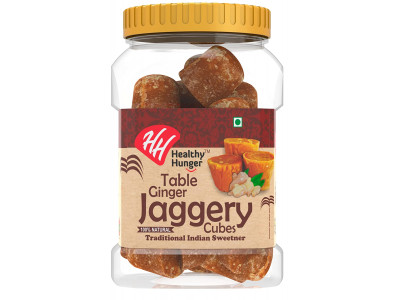 Healthy Hunger Ginger Jaggery Cubes _ 500 Gm