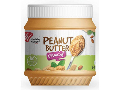 Healthy Hunger Peanut Butter Crunchy _ 340 Gm
