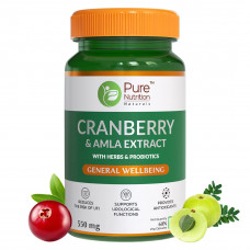 Pure Nutrition Cranberry Plus Cap 60 Nos