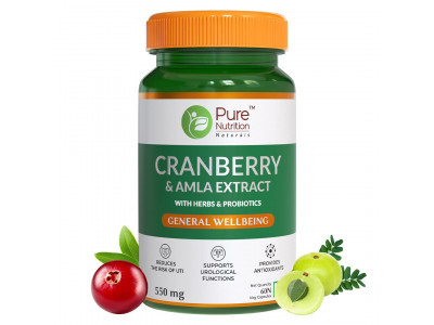 Pure Nutrition Cranberry Plus Cap 60 Nos