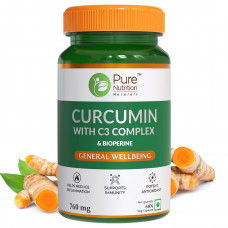 Pure Nutrition Curcumin With C3 Cap 60 Nos