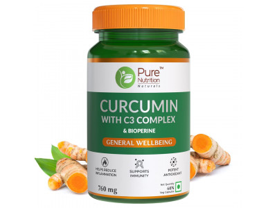 Pure Nutrition Curcumin With C3 Cap 60 Nos