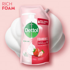 Dettol Strawberry Foaming Hand Wash (Refill) _ 700 Ml