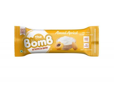 THE BOMB ENERGY BAR ALMOND APRICOT 35 gm