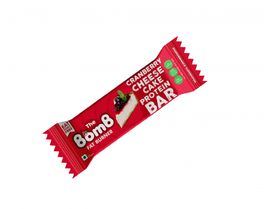 THE BOMB PROTEIN BAR CRANBERRY CHEESE CAKE 50 GM
