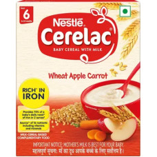 Cerelac Wheat Apple Carrot Cereal 6 Month Plus 300 gm