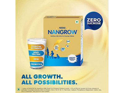 Nan Grow Vanilla Powder 400 gms