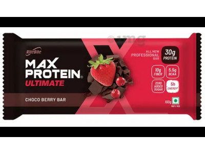 Ritebite Max Protein Profession Choco Berry Bar- 100 gm