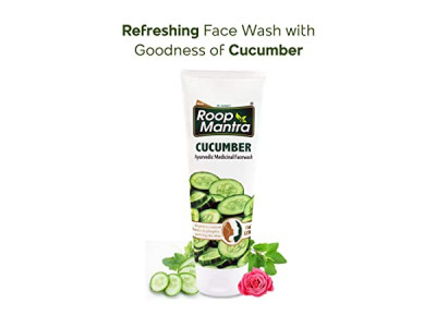 Roop Mantra Ayurvedic Face Wash Cucumber 115 ML